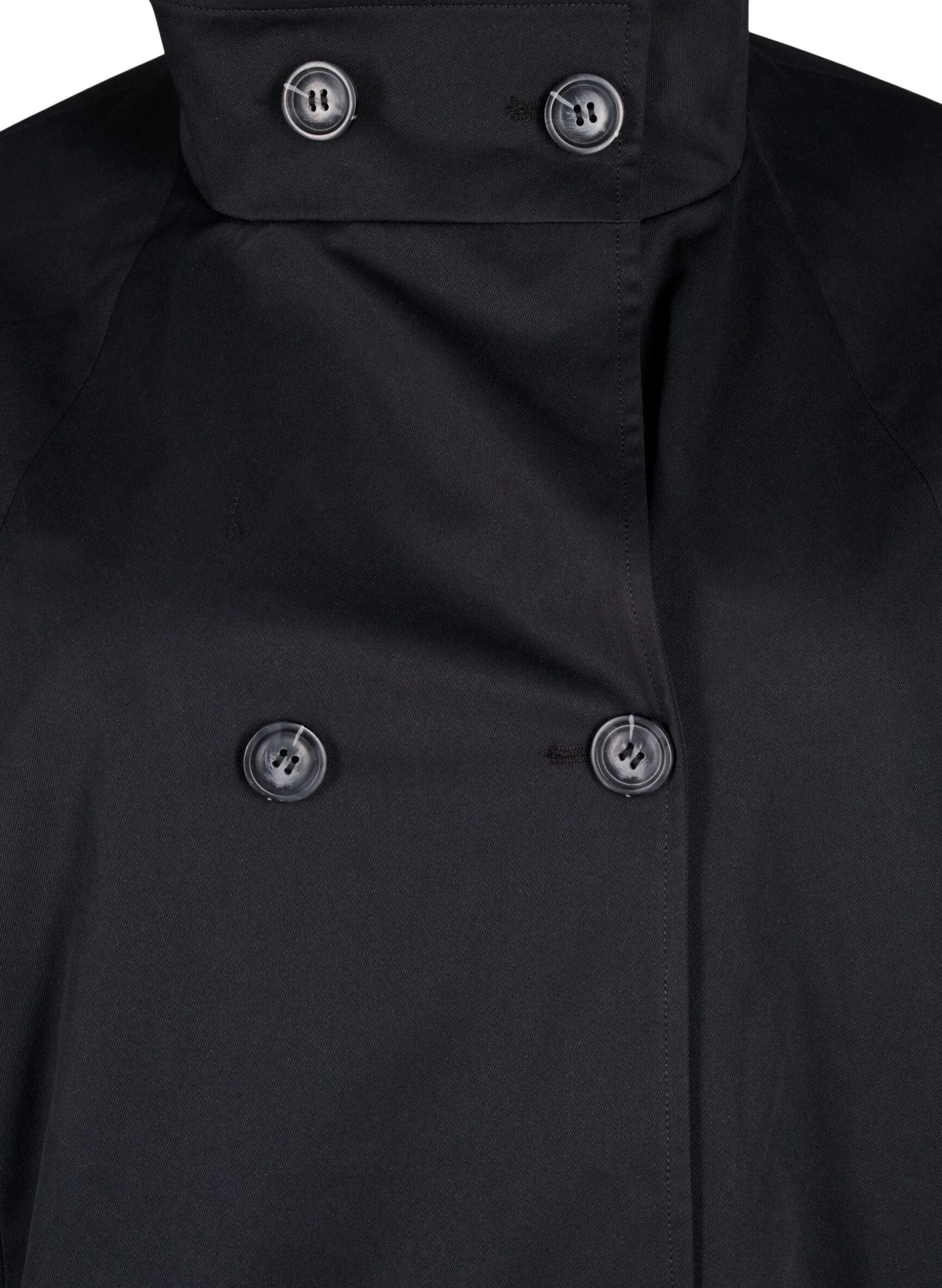 Frühlingsjacke aus wasserabweisendem Material mit A-Linie