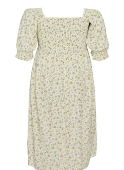 Geblümtes Sommerkleid aus Viskose