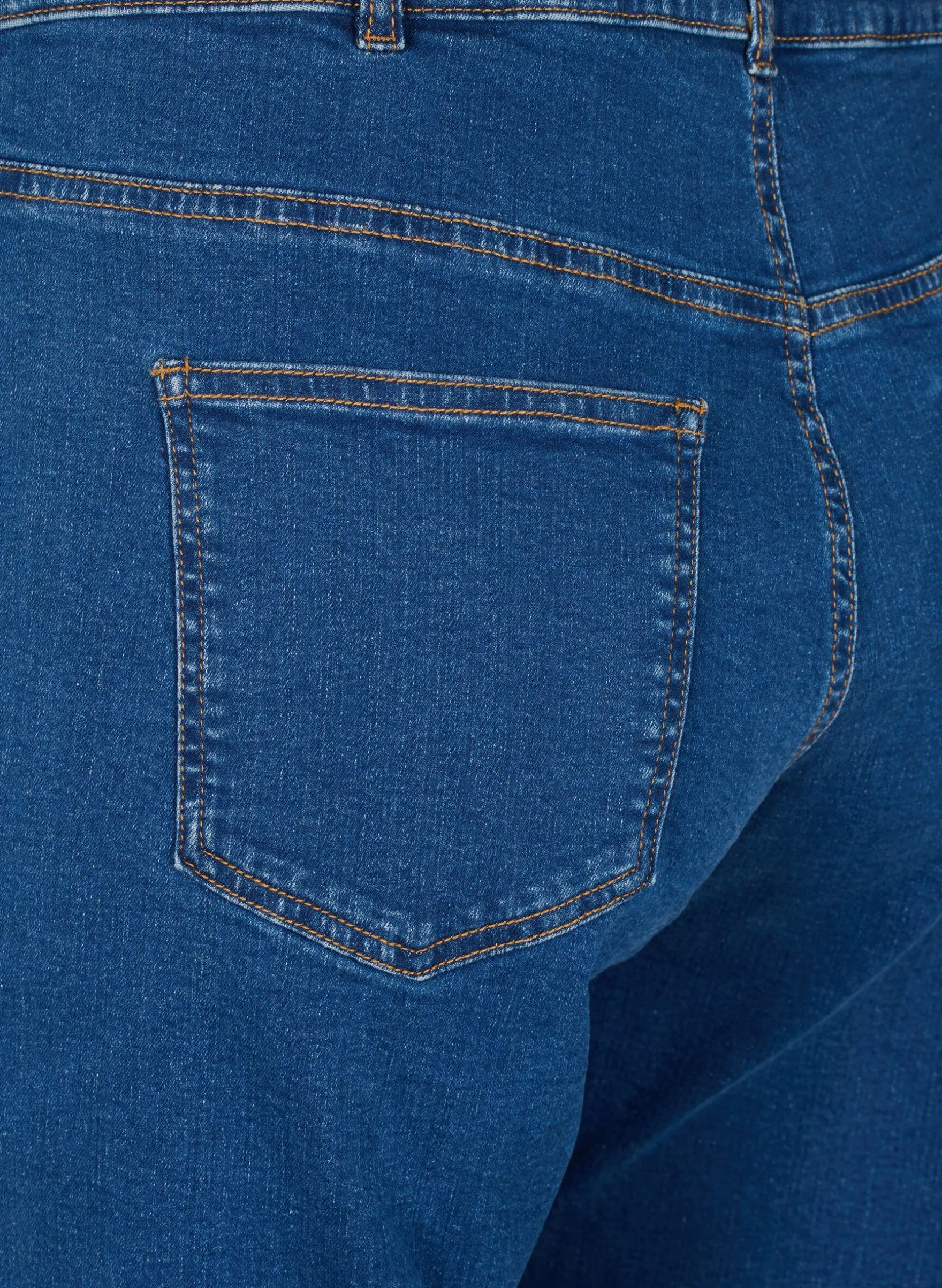 Gekürzte Vera Jeans mit geradem Bein