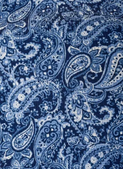 Gemusterte Bluse mit kurzen Ärmeln