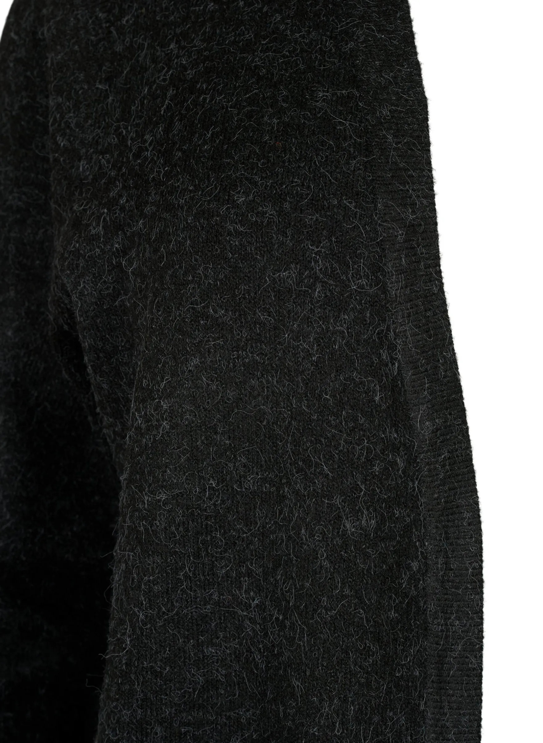 Gemusterter Strickcardigan mit Taschen