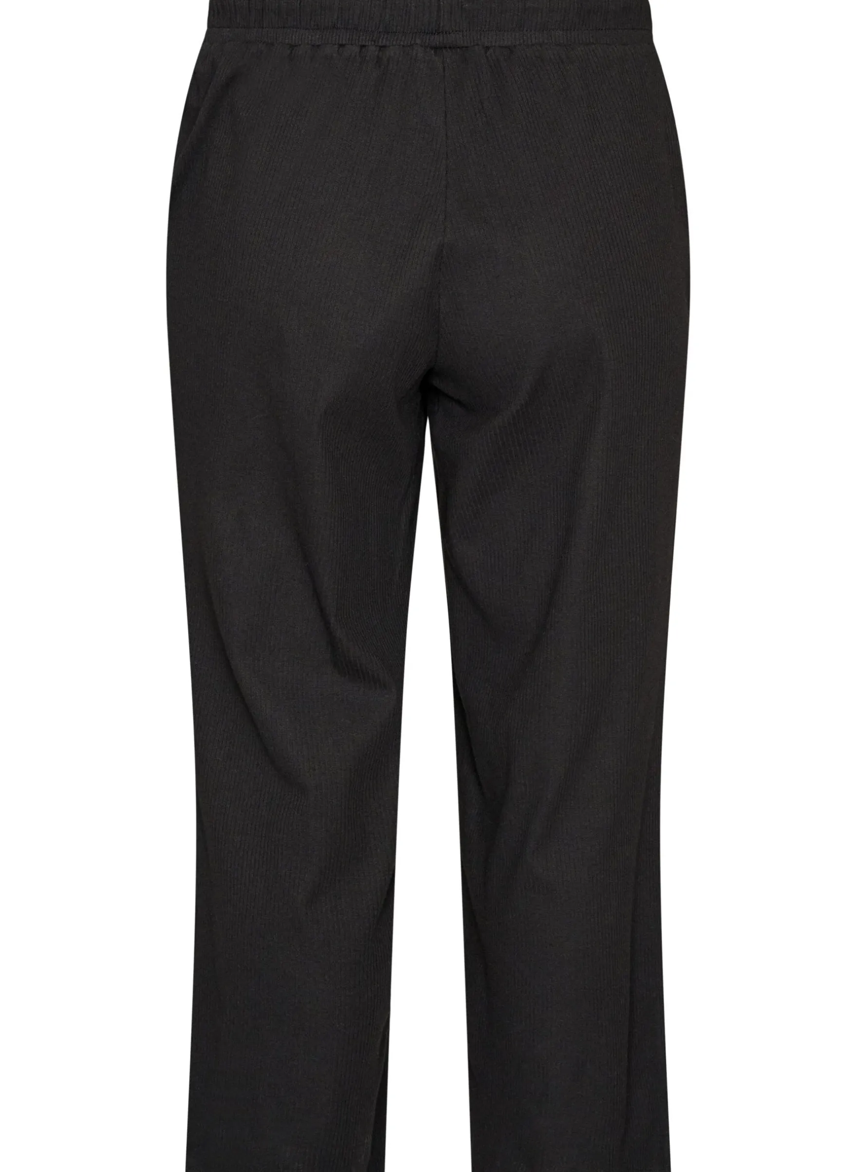 Gerippte Pyjamahose mit geraden Beinen