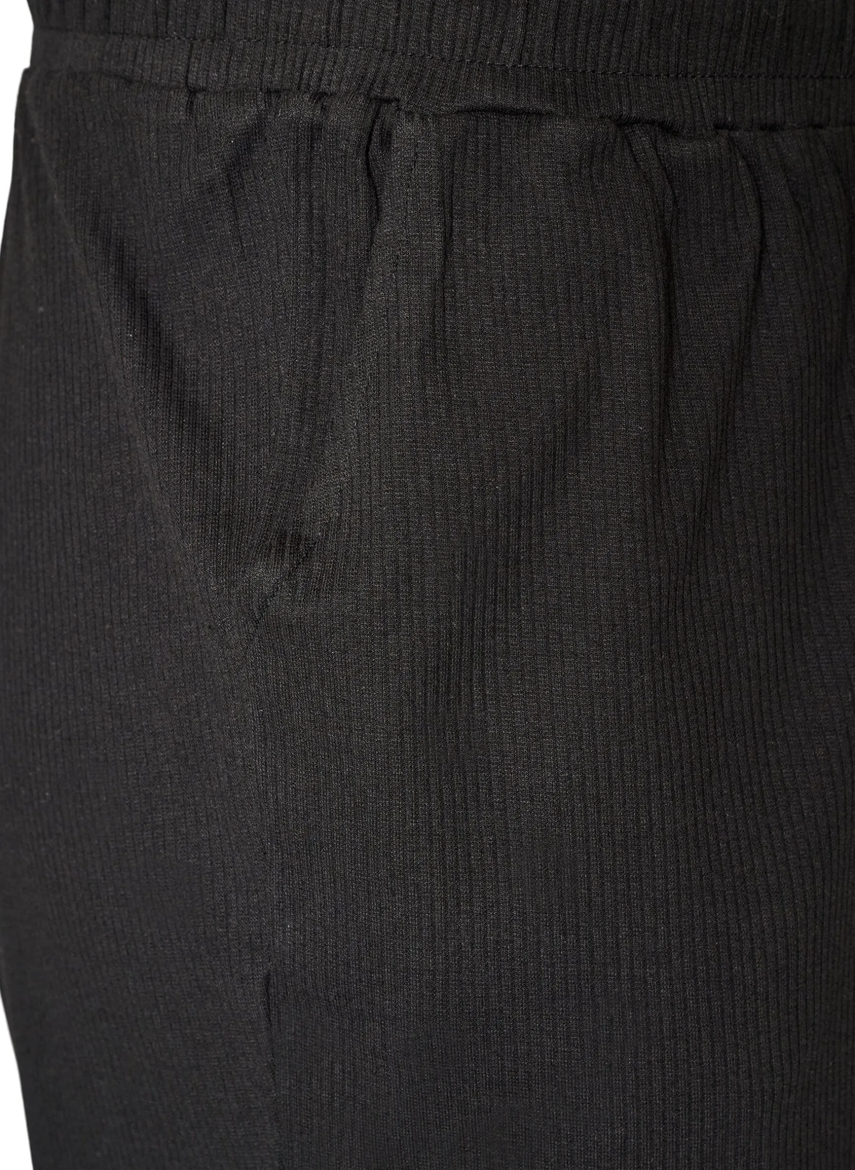 Gerippte Pyjamahose mit geraden Beinen