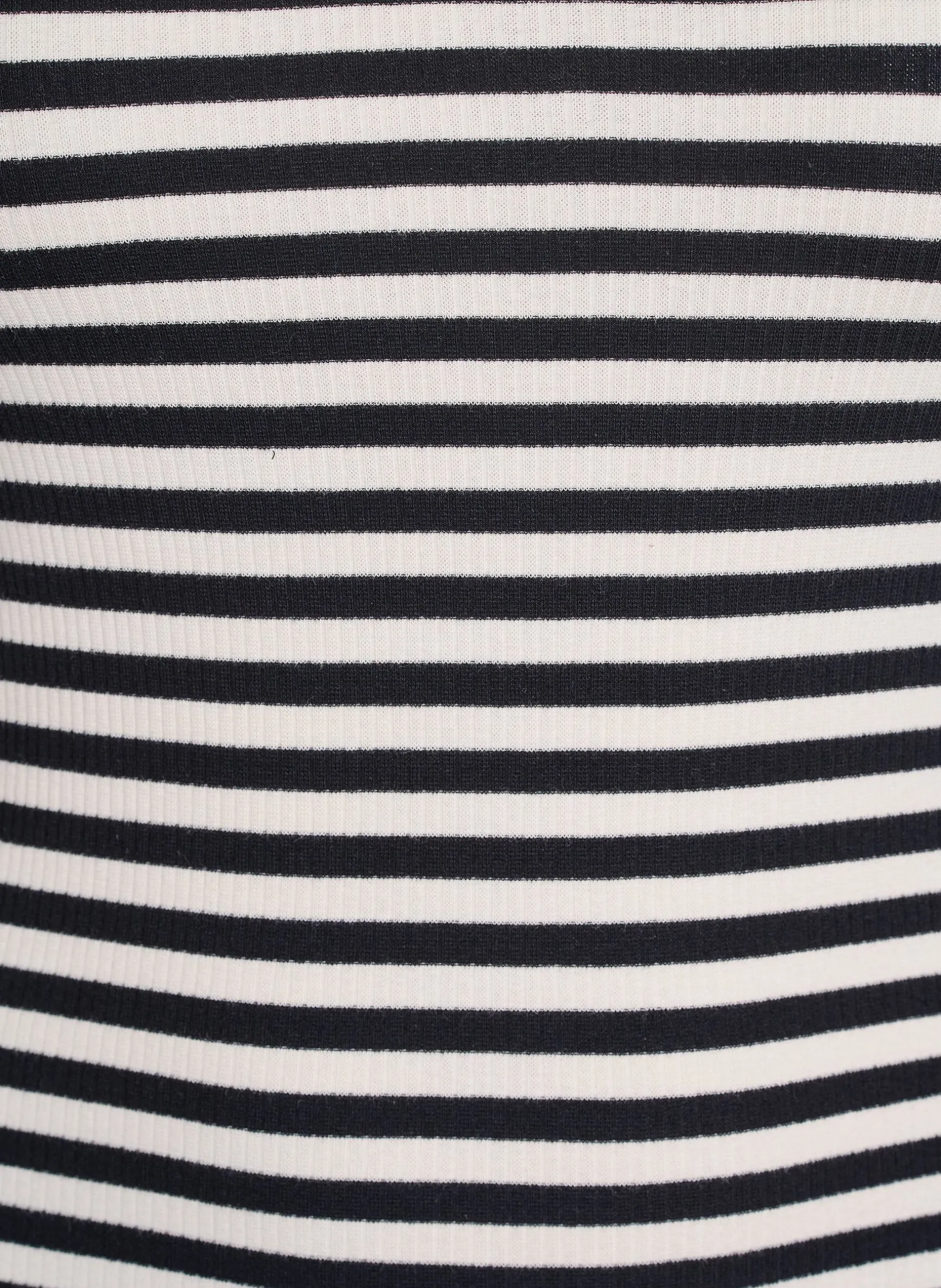 Gestreiftes Tanktop mit Rippenstruktur