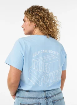 Grafik-T-Shirt aus Bio-Baumwolle