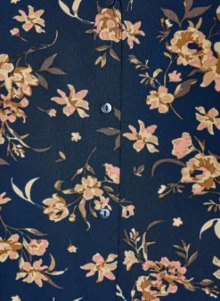 Hemdbluse mit 1/2-Ärmeln