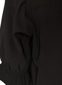 Hemdbluse mit 1/2-Ärmeln