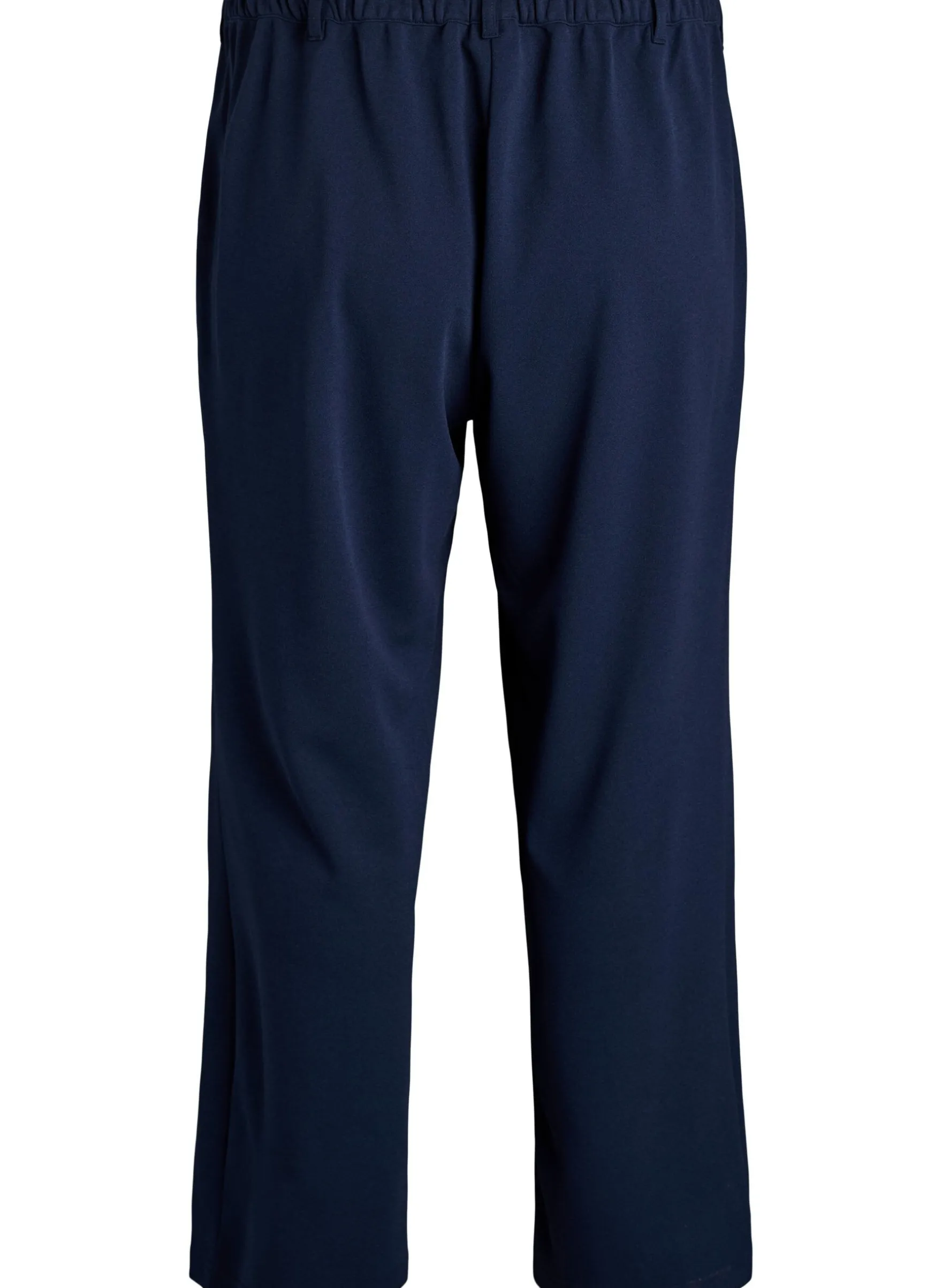 Hoch taillierte Hose mit Gürtel und goldener Schnalle