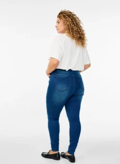 Hoch taillierte super Slim Amy Jeans