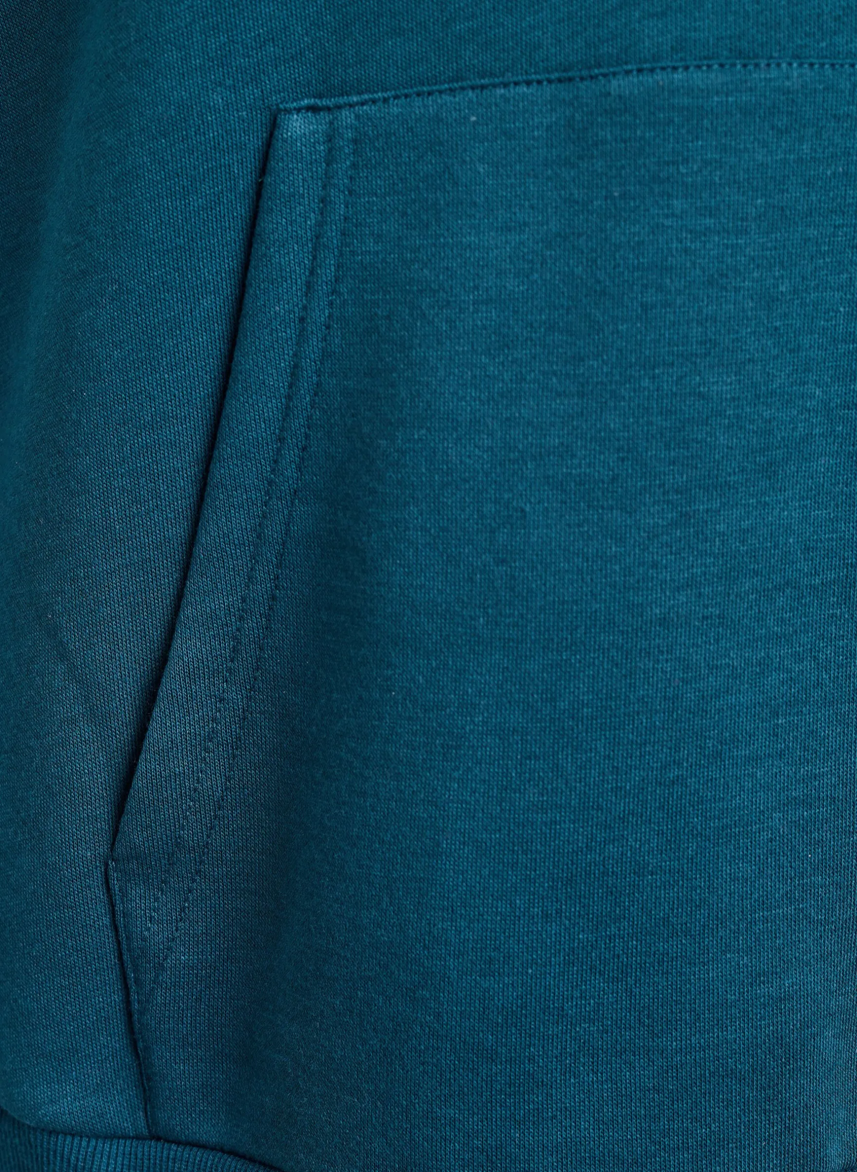 Hoodie mit gesticktem Frontmotiv