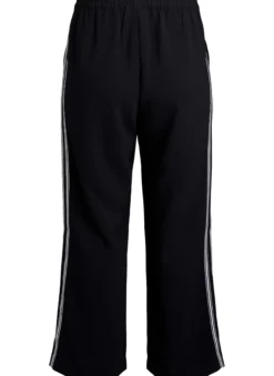 Hose mit geradem Bein und Streifendetails