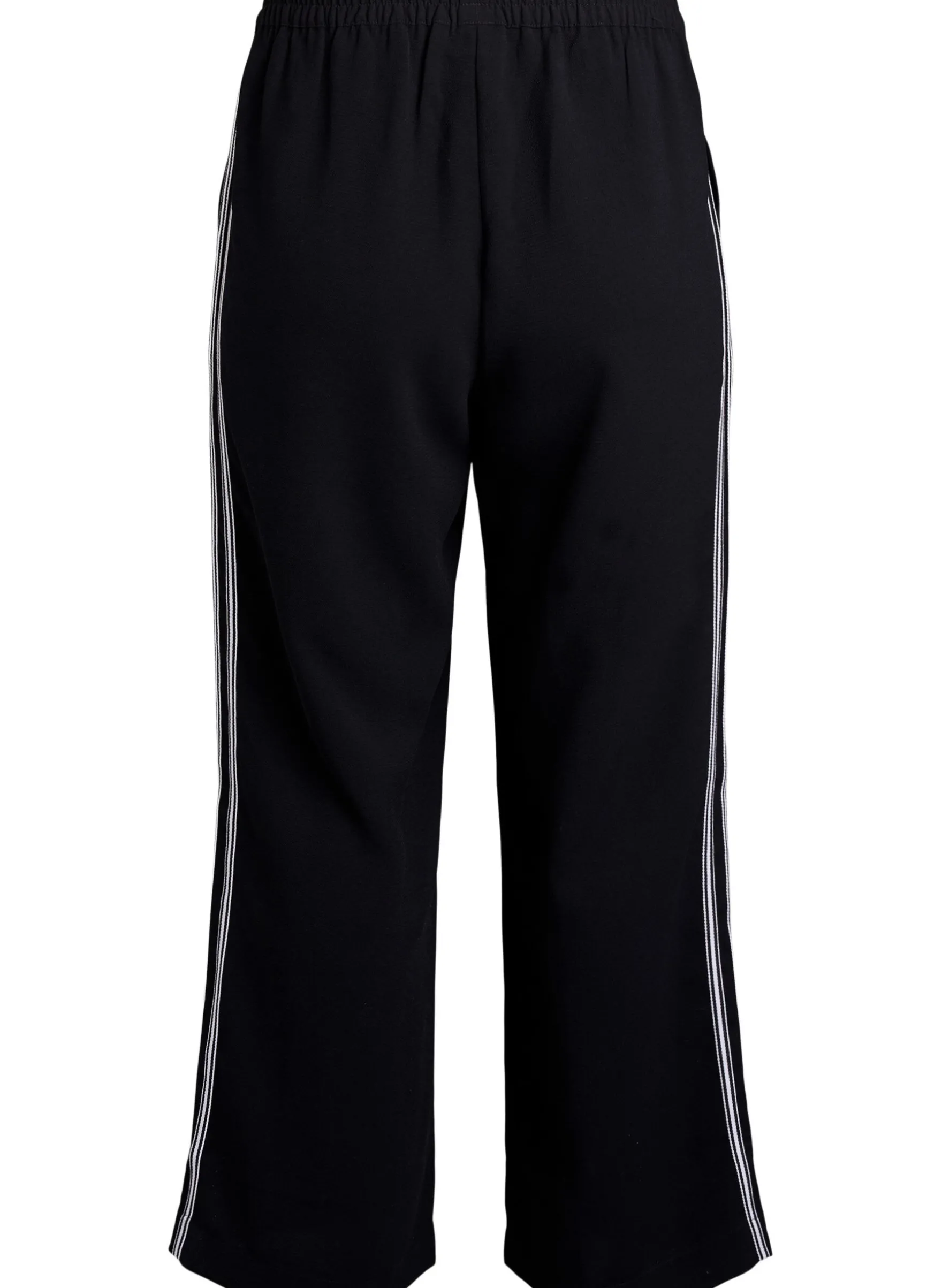 Hose mit geradem Bein und Streifendetails