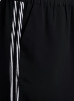 Hose mit geradem Bein und Streifendetails