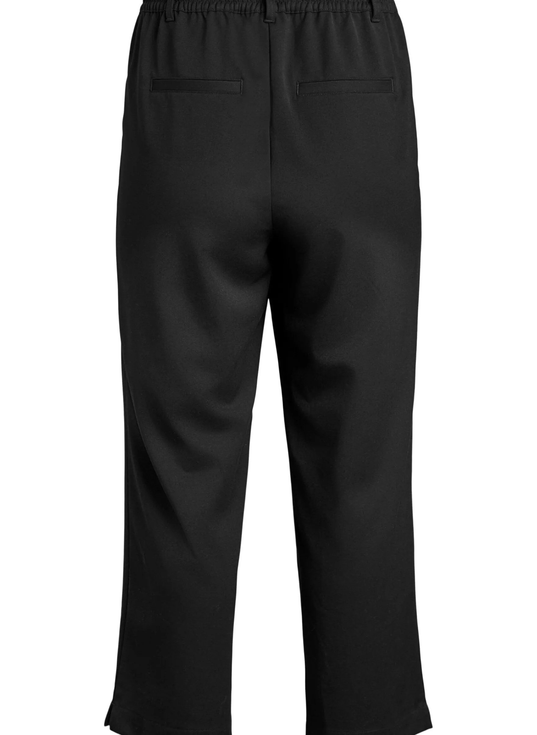 Hose mit hoher Taille und elastischem Bund hinten