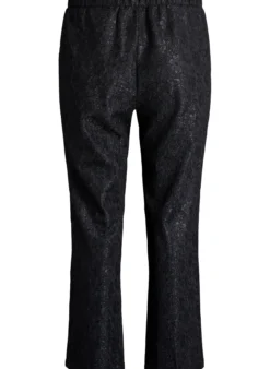 Hose mit Spitzenbesatz und Glitzerfaden
