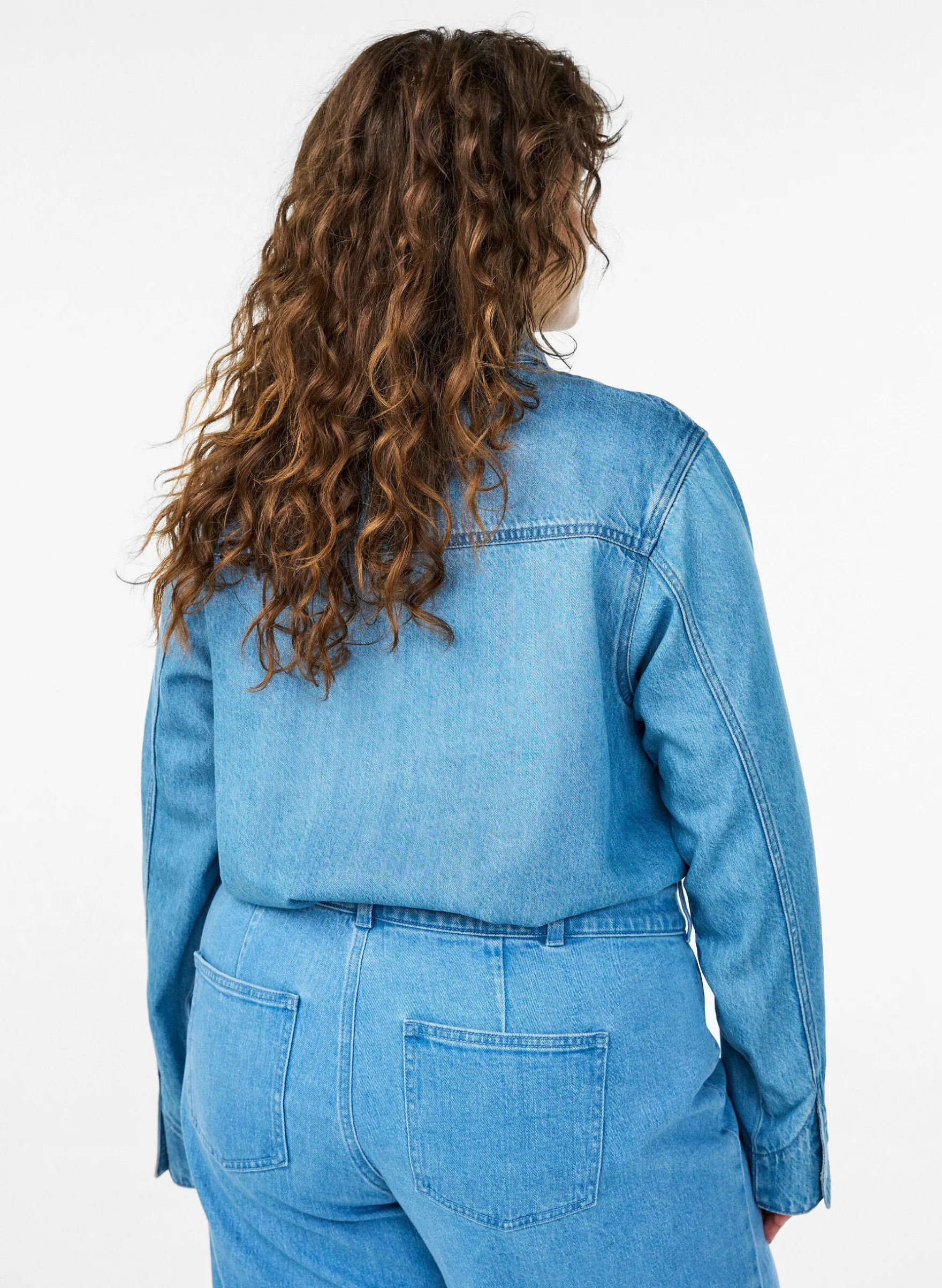 Jeanshemd mit Brusttaschen