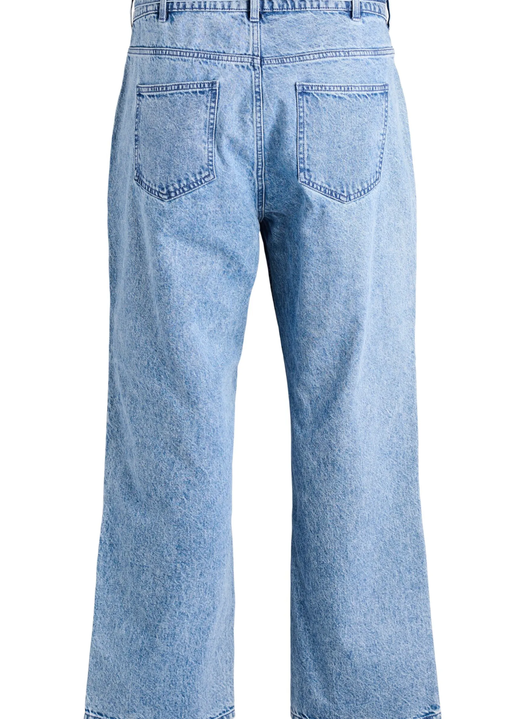 Jeans in gerader Passform mit Bindegürtel