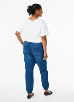 Jeans-Jogginghose mit Taschen
