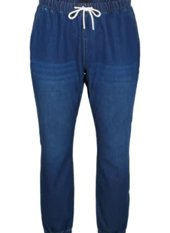Jeans-Jogginghose mit Taschen