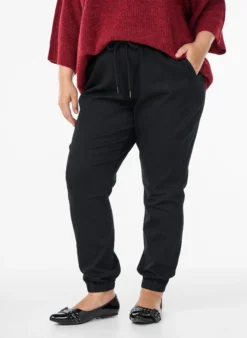 Jeans-Jogginghose mit Taschen