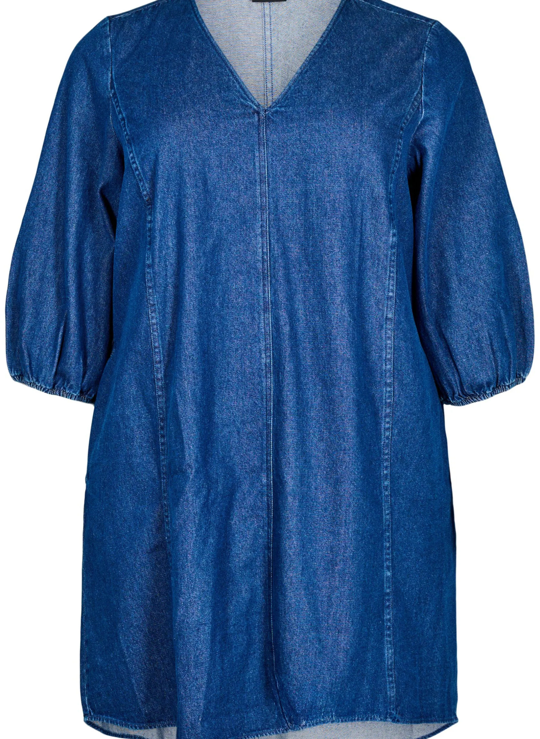 Jeanskleid mit 3/4-Ärmeln