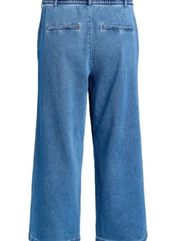 Jeans mit lockerer Passform, elastischem Bund und Tunnelzug