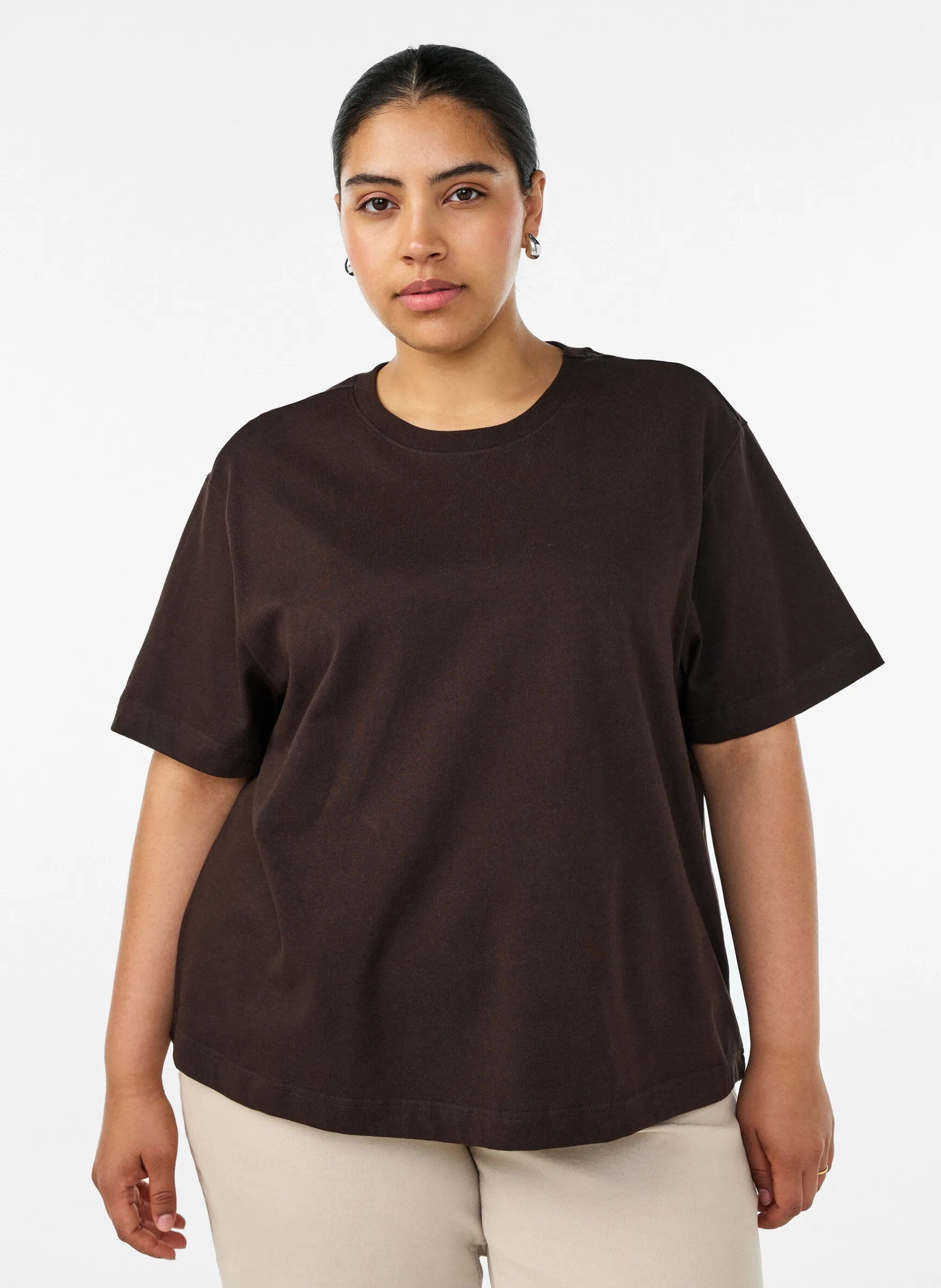 Kastiges T-Shirt aus Baumwolle