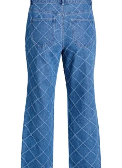 Kiana Jeans mit hoher Taille und abgenutzter Optik