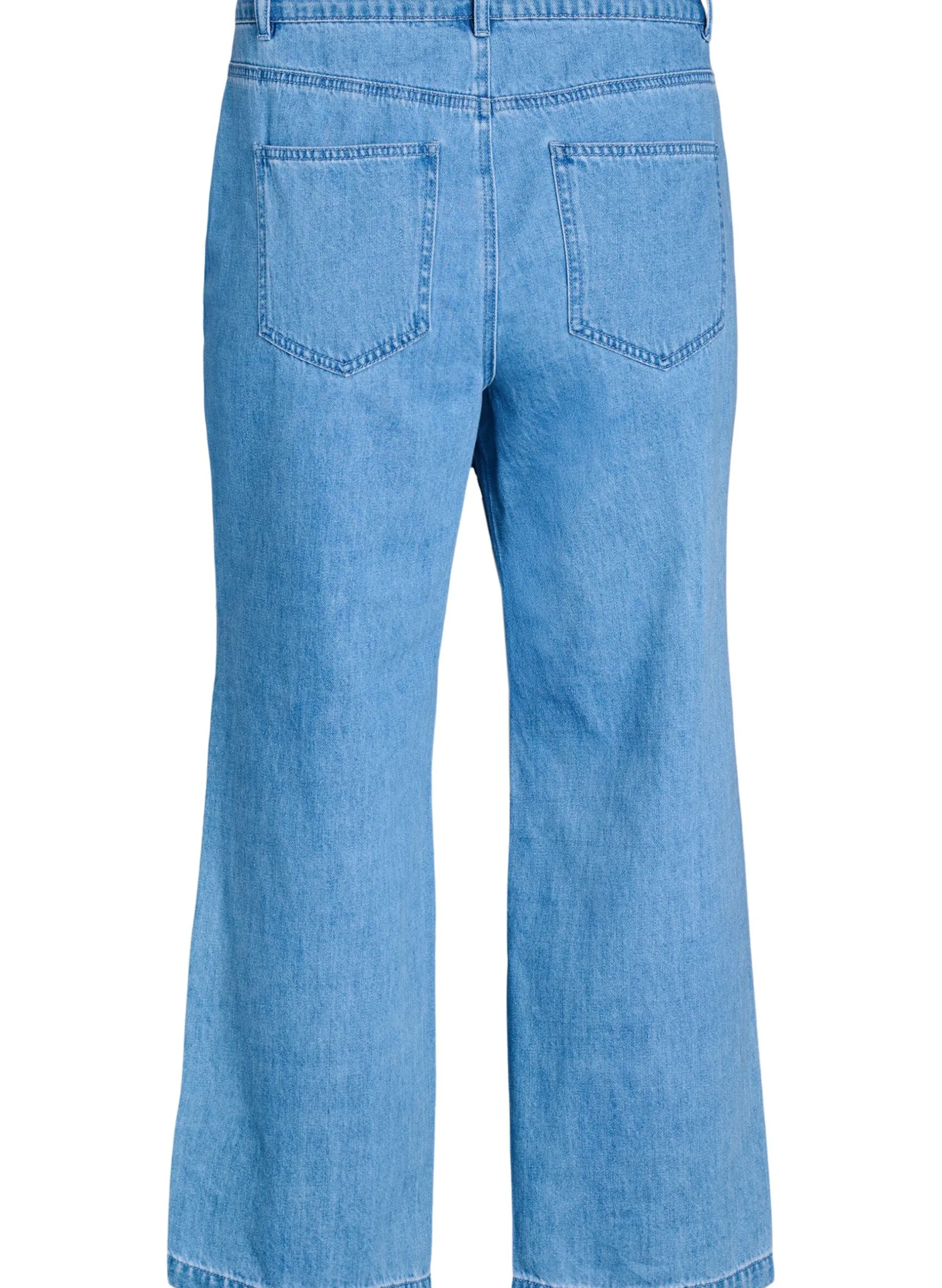 Kiana Jeans mit Straight Fit und markanten Nähten