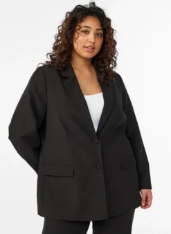 Klassischer Blazer mit Knopfverschluss