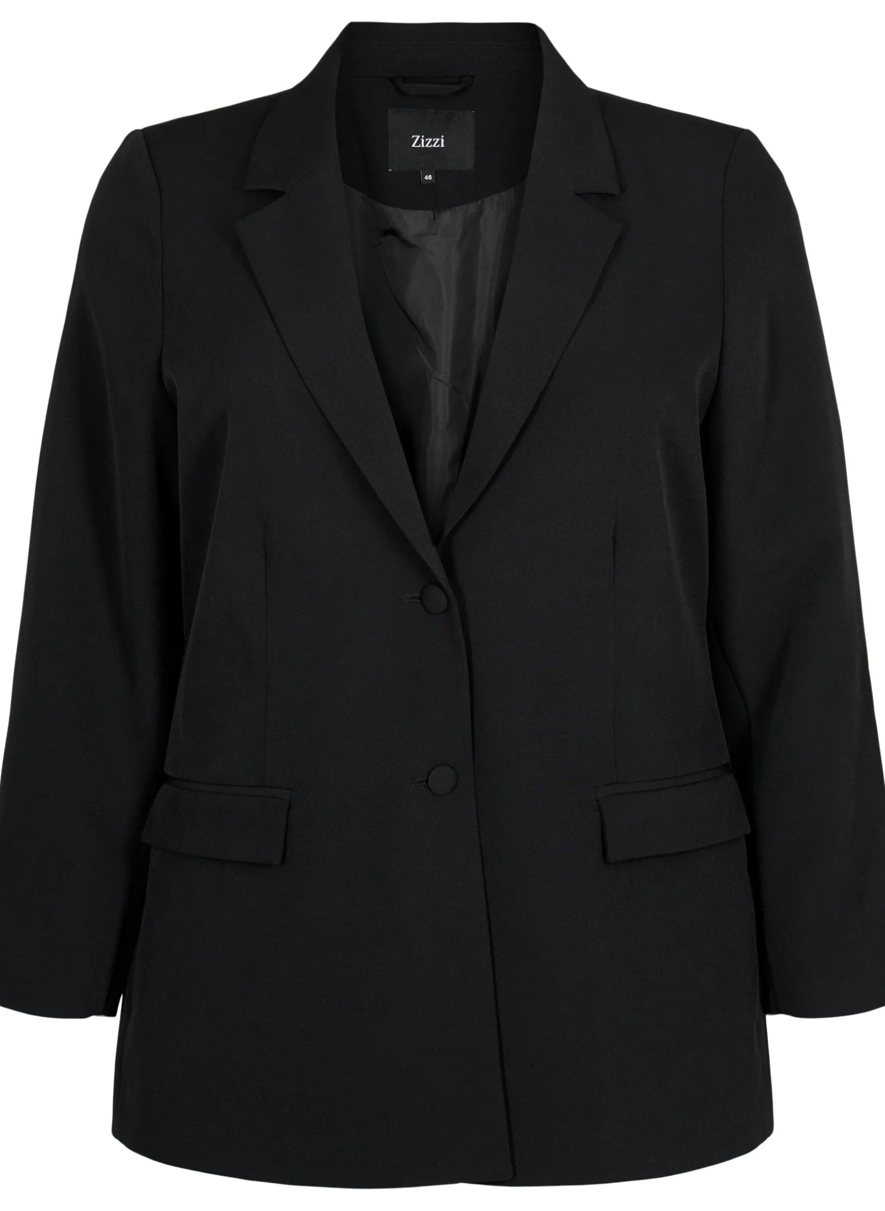 Klassischer Blazer mit Knopfverschluss