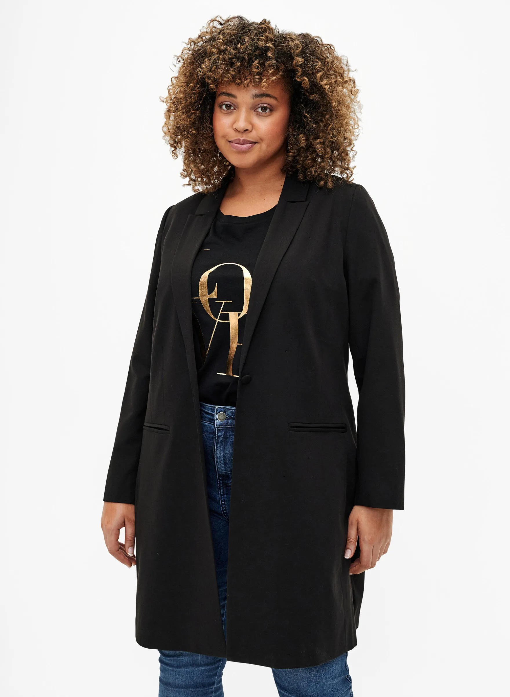 Klassischer langer Blazer