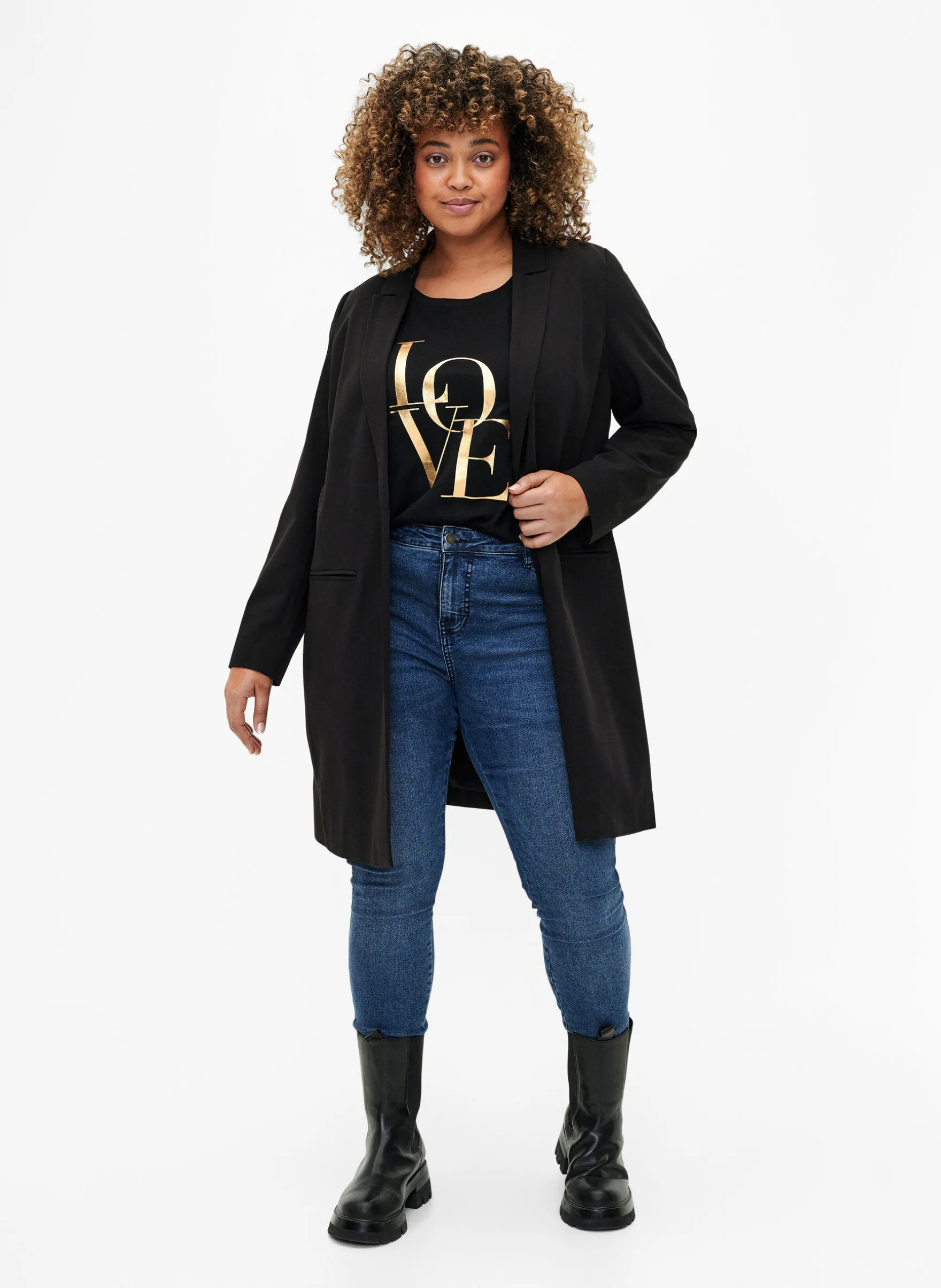 Klassischer langer Blazer