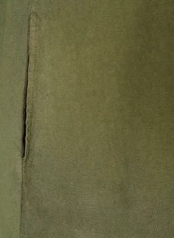 Kleid aus Baumwolle mit kurzen Ärmeln und Taschen