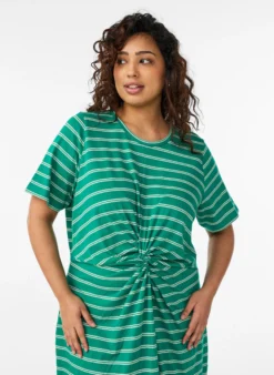 Kleid aus Baumwolle mit Twist-Detail