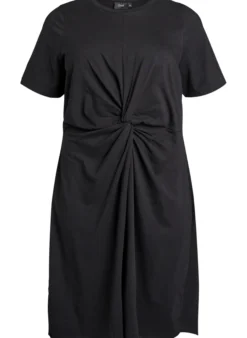 Kleid aus Baumwolle mit Twist-Detail