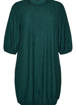 Kleid in Ballonform mit Struktur