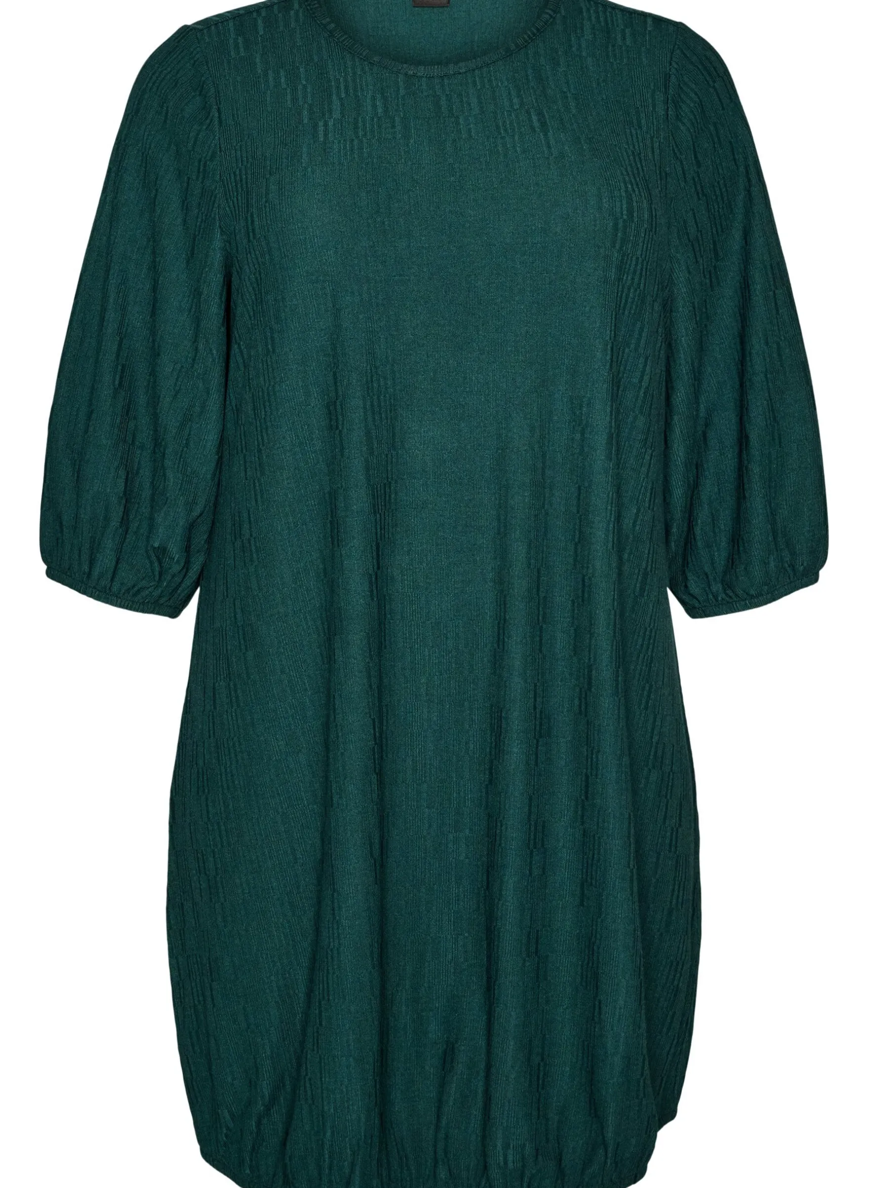 Kleid in Ballonform mit Struktur