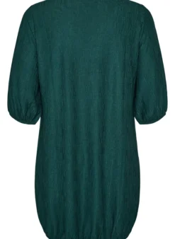 Kleid in Ballonform mit Struktur