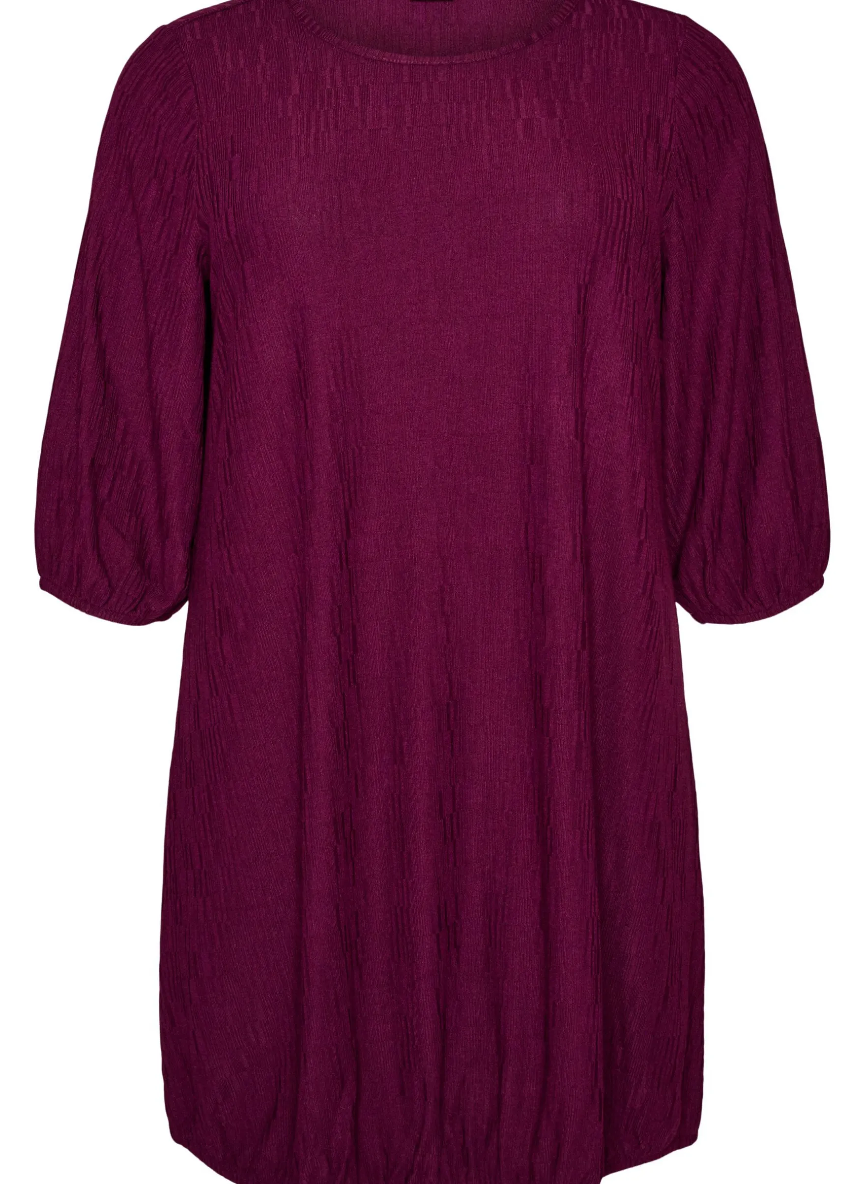 Kleid in Ballonform mit Struktur
