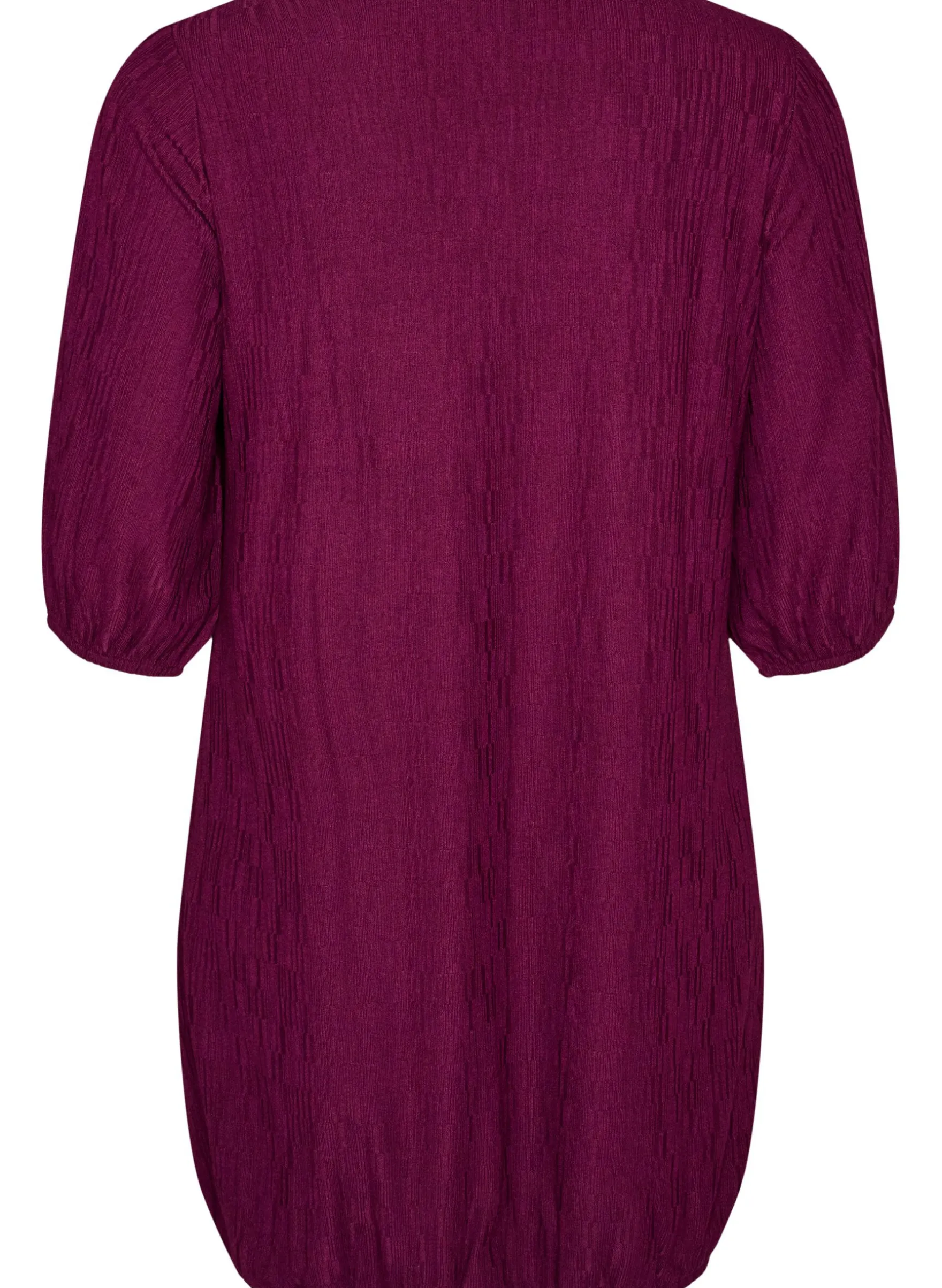 Kleid in Ballonform mit Struktur
