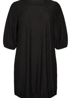 Kleid in Ballonform mit Struktur