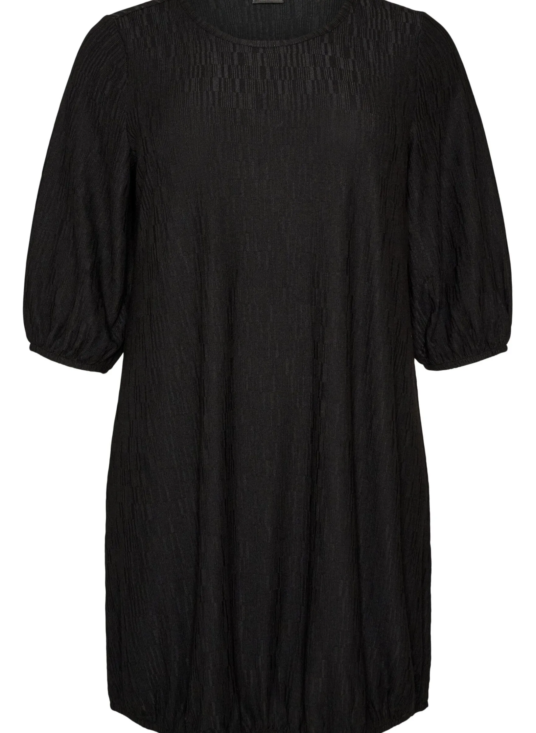 Kleid in Ballonform mit Struktur