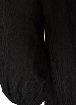 Kleid in Ballonform mit Struktur