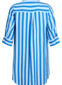 Kleid mit Kragen und Brusttasche