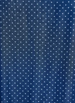 Knielanges Trägerkleid aus TENCEL™ Lyocell in Denim-Optik