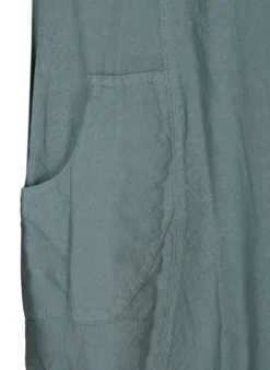 Kurzarm Kleid aus Baumwolle