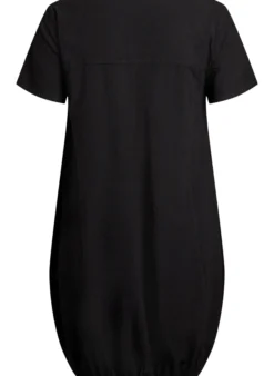 Kurzarm Kleid aus Baumwolle