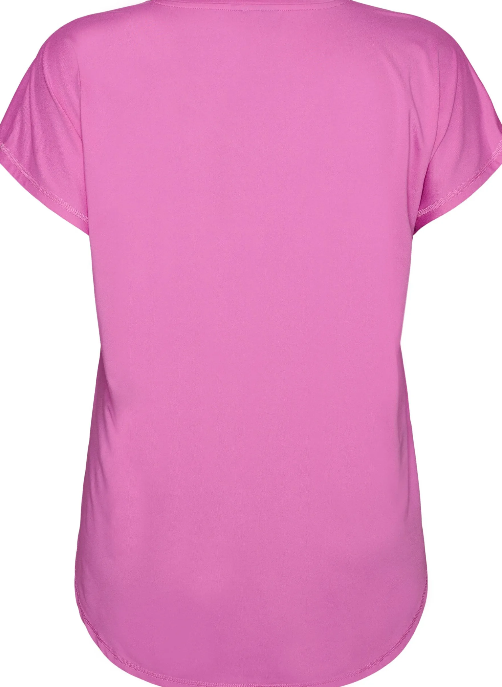 Kurzarm Trainingsshirt mit V-Ausschnitt