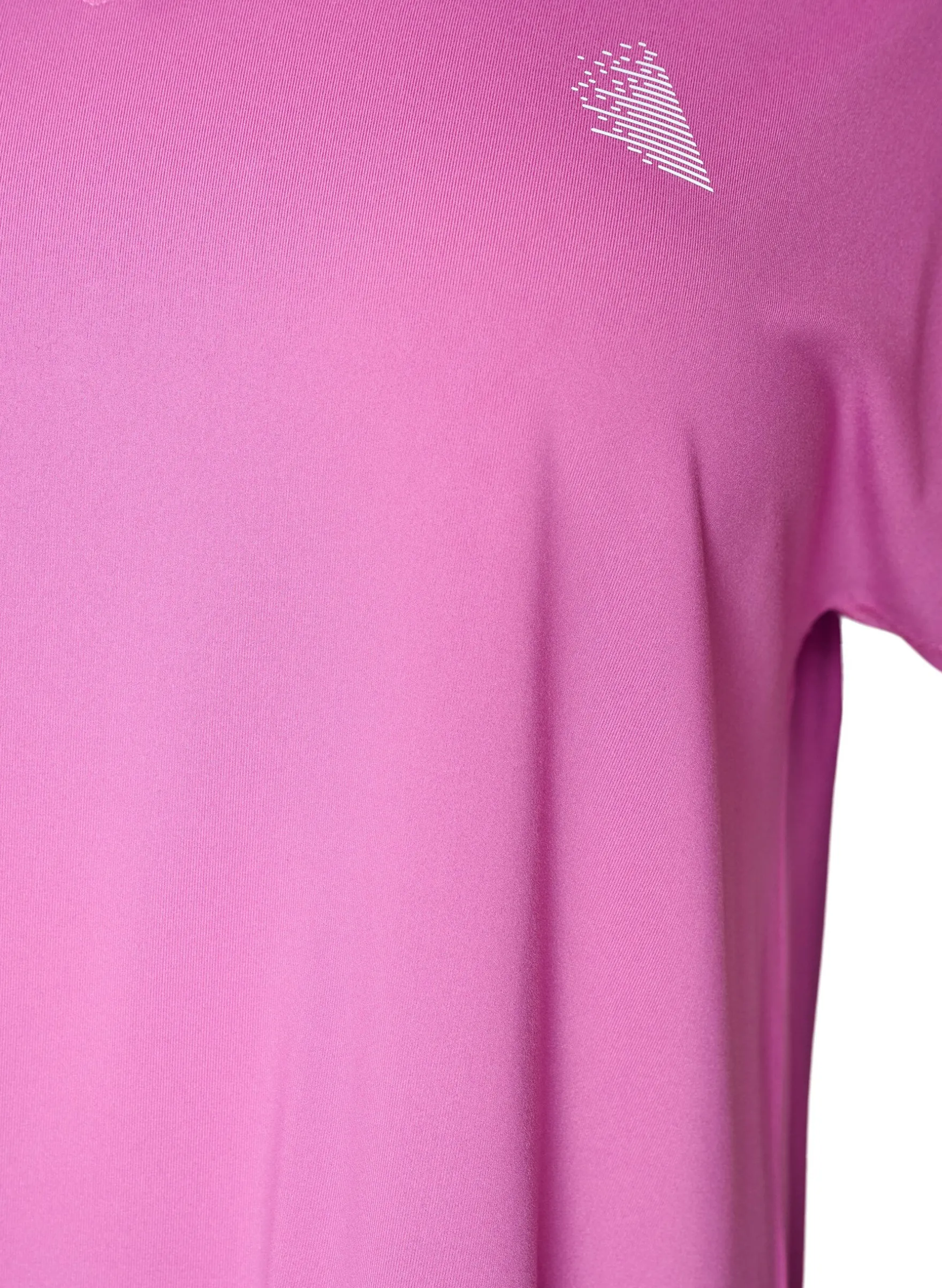 Kurzarm Trainingsshirt mit V-Ausschnitt